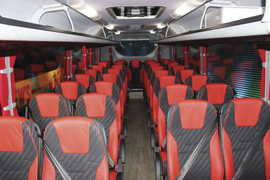 Интерьер Plaxton Cheetah XL 2015 года  (фото 5 из 5)